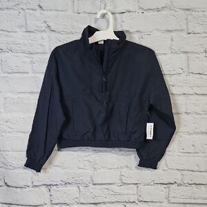 Old Navy Kids Cropped Athletic Jacket